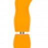 Оранжевый вибромассажер для точки G FUNKY VIBELICIOUS G SPOT - 12 см.