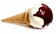 Вибратор I-Scream в виде рожка с мороженым - 14 см.