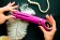 Розовый анатомический вибромассажер Fun Toys Gvibe 2 - 18 см.
