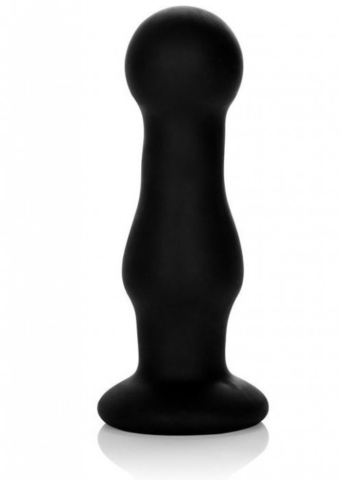 Чёрная анальная пробка COLT Jumbo Probe - 19,75 см.