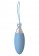 Голубой вибростимулятор Lovely Vibes Stimulator - 11 см.