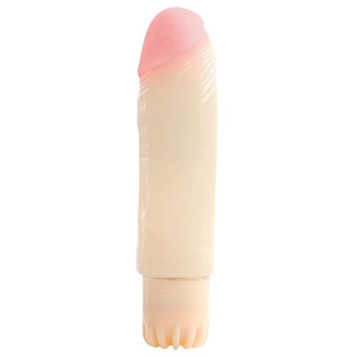 Реалистичный вибратор REAL RAPTURE SEAQUAKE JELLY - 13,5 см.