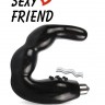 Вибростимулятор простаты черного цвета Sexy Friend