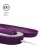 Фиолетовый универсальный массажер Wand Pearl - 20 см.