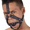 Кляп-намордник с фиксацией на голову Head Harness