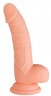 Телесный вибратор-реалистик Novice - 16,5 см.
