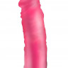 Розовая насадка Harness для трусиков - 19,5 см.