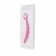 Розовая анальная цепочка CATERPILL-ASS SILICONE PINK - 19,5 см.