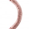 Двусторонний фаллоимитатор BIGSTUFF 18INCH DOUBLE DONG - 46 см.