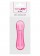 Розовый мини-вибромассажер MINI VIBRATING MASSAGER - 8 см.