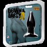 Чёрная анальная пробка Wildfire Down   Dirty 4 Butt Plug - 11 см.