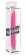 Тонкий розовый классический вибратор Neon Luv Touch Slims - 14,6 см.