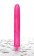 Тонкий розовый классический вибратор Neon Luv Touch Slims - 14,6 см.