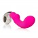 Розовый вибратор Embrace G-wand - 21 см.