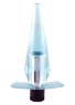 Голубая анальная пробка с вибрацией SUPER COMPACT VIBRATING BUTTPLUG - 10 см.