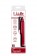 Красный вибратор METALLIX FIGURADO BULBED VIBRATOR - 11,5 см.