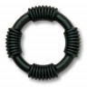 Черное эрекционное кольцо E-Ring
