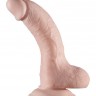 Телесный фаллоимитатор REALSTUFF REALISTIC DONG 6.5INCH - 17 см.