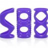 Набор фиолетовых насадок Posh Silicone Lover’s Cages