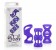 Набор фиолетовых насадок Posh Silicone Lover’s Cages