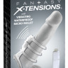 Прозрачная вибронасадка  Vibrating Cock Cage - 7 см.