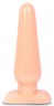 Телесная анальная пробка LARGE PLUG - 15 см.
