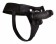 Чёрный страпон  Realistic 8 Inch Strap-On - 20 см.