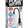 Вакуумная помпа Pump Worx Cock Trainer Pump System с цветными вставками