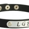 Черный чокер LGBT