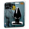 Чёрная анальная пробка Wildfire Down   Dirty 4.5 Butt Plug - 12,7 см.