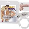 Прозрачное эрекционное виброкольцо Vibro Ring Clear