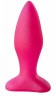 Розовая анальная пробка - 11,5 см.