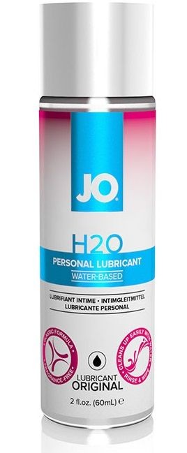 Женский нейтральный любрикант на водной основе JO H2O FOR WOMEN ORIGINAL - 60 мл.