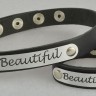Черный чокер Beautiful