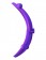 Фиолетовое эрекционное кольцо на пенис и мошонку Infinity Ring