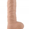 Телесный реалистичный фаллоимитатор 8.5  Real Extreme Dildo - 22 см.