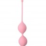 Розовые вагинальные шарики SEE YOU IN BLOOM DUO BALLS 29MM