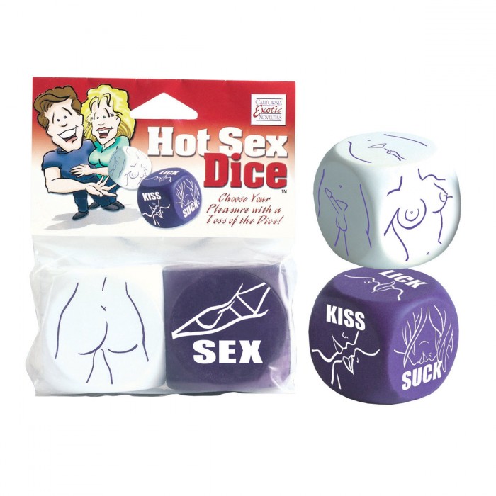 Набор из двух игральных костей Hot Sex Dice