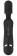 Черный универсальный массажер Silicone Massage Wand - 20 см.