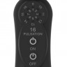 Черный универсальный массажер Silicone Massage Wand - 20 см.
