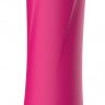 Розовый классический вибромассажер Jewel - 19,5 см.