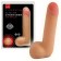 Реалистичный фаллоимитатор CyberSkin SlimLine CyberCock with Balls Light  - 18 см.