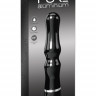 Вибромассажер BLACK LARGE - 18,4 см.
