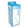 Прозрачная анальная цепочка JAMMY JELLY ANAL 3 BEADS CRYSTALL - 15 см.