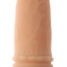 Вибратор-реалистик со встроенным пультом REALSTUFF 6INCH VIBRATOR - 15,5 см.