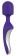 Фиолетовый перезаряжаемый массажер Tender Spot - 26 см.