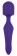 Фиолетовый перезаряжаемый массажер Tender Spot - 26 см.