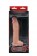 Телесный вибратор-реалистик на присоске REALSTUFF 6.5INCH VIBRATOR - 17 см.