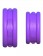 Набор из двух фиолетовых эрекцонных колец Max Width Silicone Rings