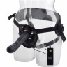 Страпон с вибрацией Love Rider Rippler - 18,5 см.